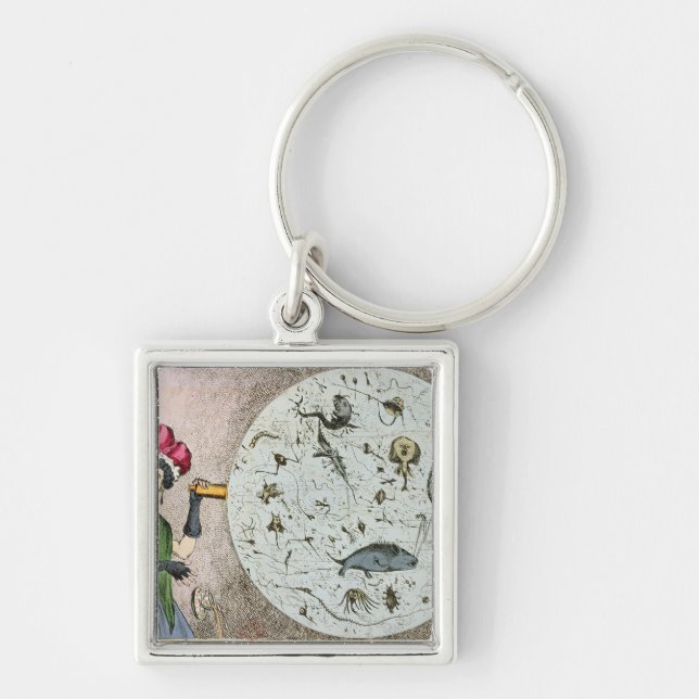 Microcosm dedicated to the London Water Key Ring (Front)