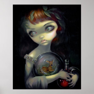 Microcosm: Fawn ART PRINT gothic alchemy lowbrow
