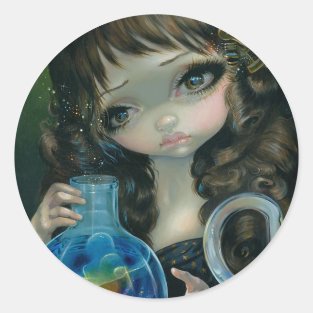 "Microcosm:  Galaxy" Sticker (Front)