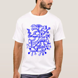Microcosm Macrocosm 02 - Blue T-Shirt