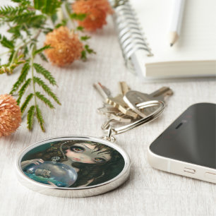 "Microcosm:  Seascape" Keychain