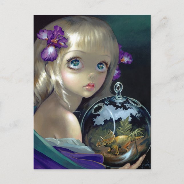 "Microcosm: Triceratops" Postcard (Front)