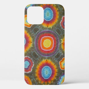 Microdot Tie Dye Circles iPhone 12 Case
