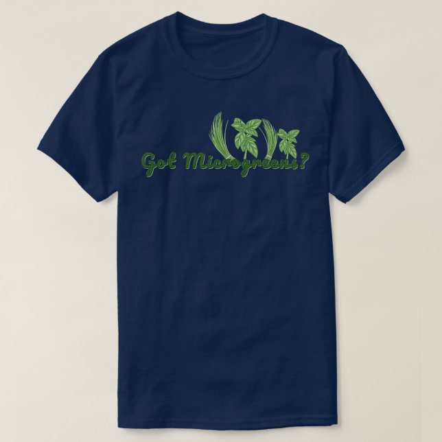 Microgreens Gardening 4 T-Shirt (Design Front)