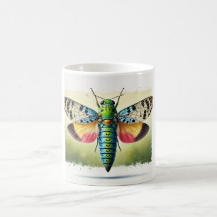 Microhoplomelas insect 310724IREF245 - Watercolor Coffee Mug