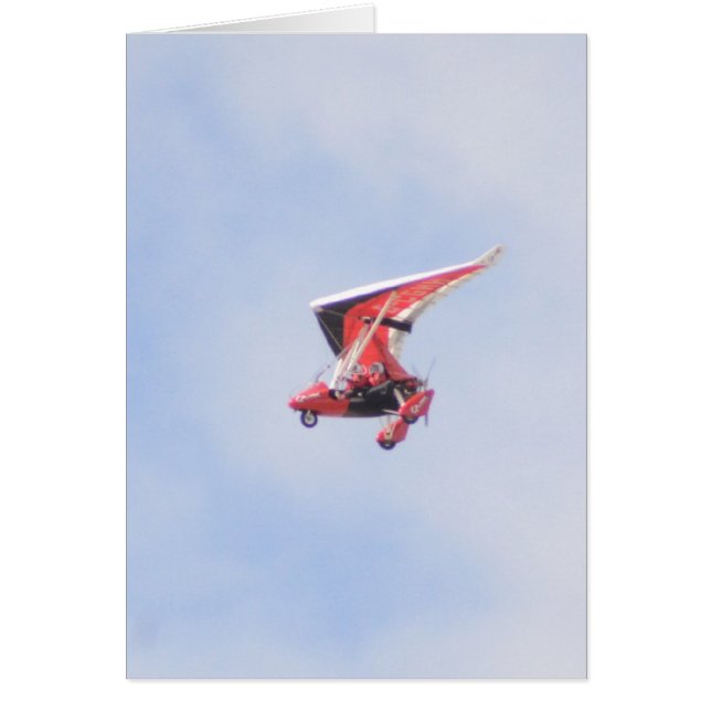 Microlight Aeroplane (Front)