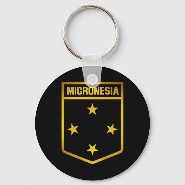 Micronesia Emblem Key Ring (Front)