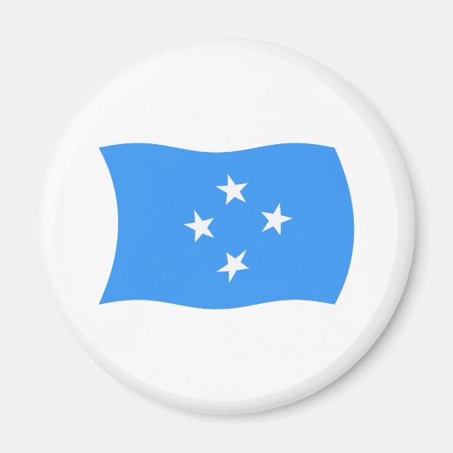 Micronesia Flag Magnet (Front)