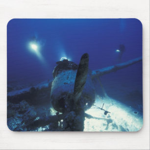 Micronesia, Palau, World Heritage Site. Divers Mouse Pad