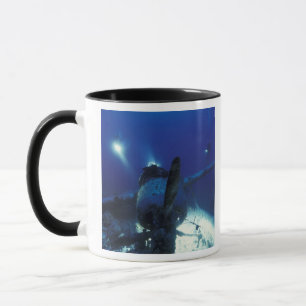 Micronesia, Palau, World Heritage Site. Divers Mug