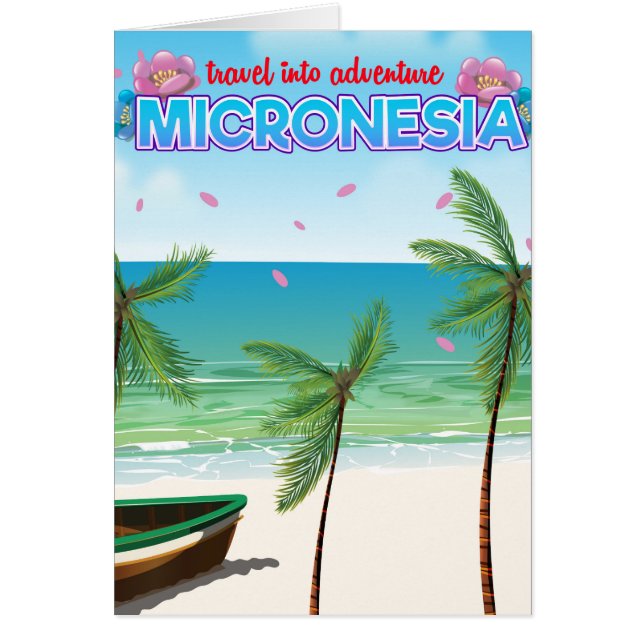 Micronesia "Travel into adventure" (Front)