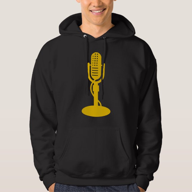 Microphone - Amber Hoodie (Front)