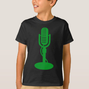 Microphone - Grass Green T-Shirt