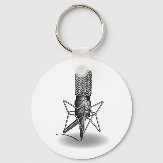 Microphone Key Ring (Front)
