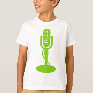 Microphone - Martian Green T-Shirt