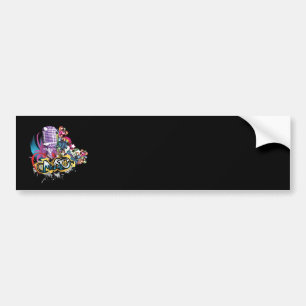 Microphone ~ Mike Audio Sing Singing Music Bumper Sticker