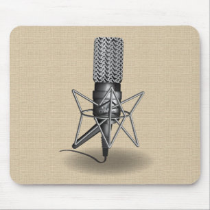 Microphone Mouse Pad