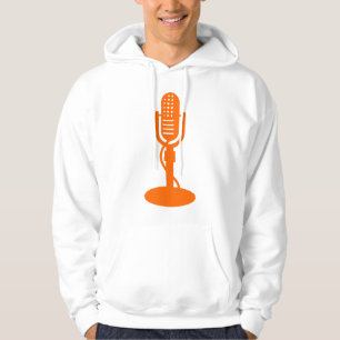 Microphone - Orange Hoodie