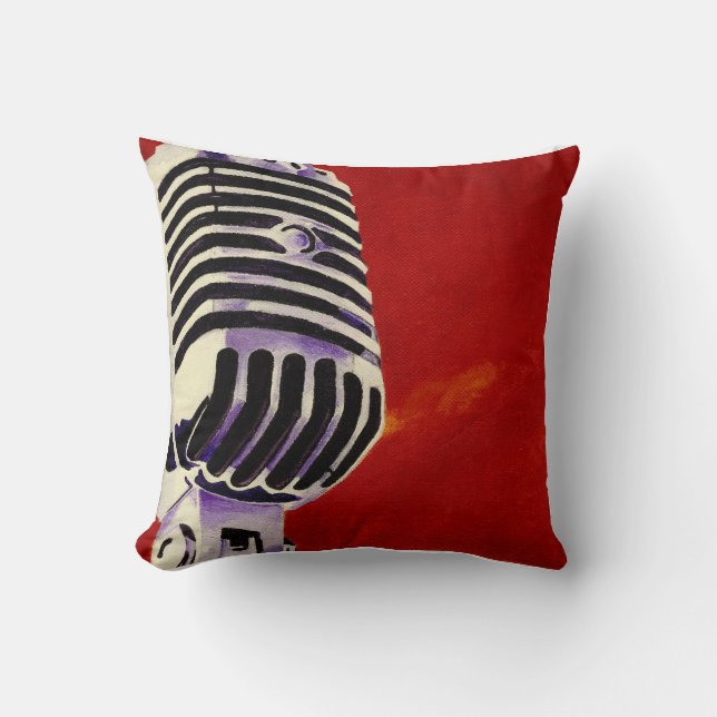 Microphone Pillow (Front)