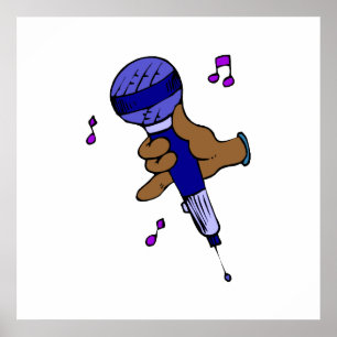 Microphone Poster