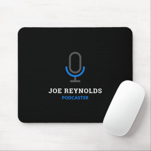 Microphone Symbol, Podcaster, Podcast Mouse Pad