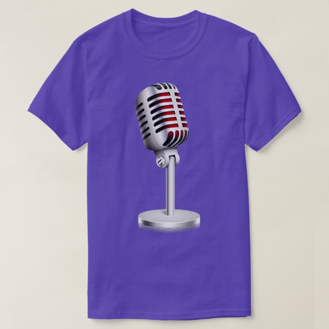 Microphone T-Shirt (Design Front)