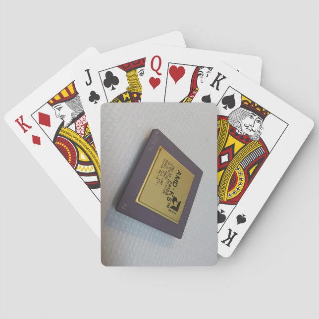 Microprocessor Deck of Playing Cards (Back)
