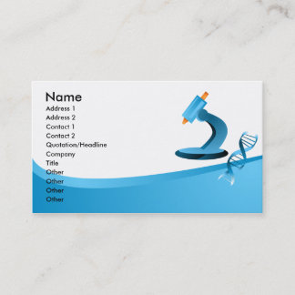 Microscope Business Card