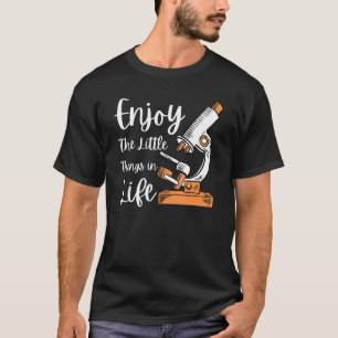 Microscope For Men Women Biology Nerd Science Lab T-Shirt