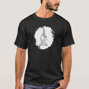 Microscope For Men Women Biology Nerd Science Lab T-Shirt
