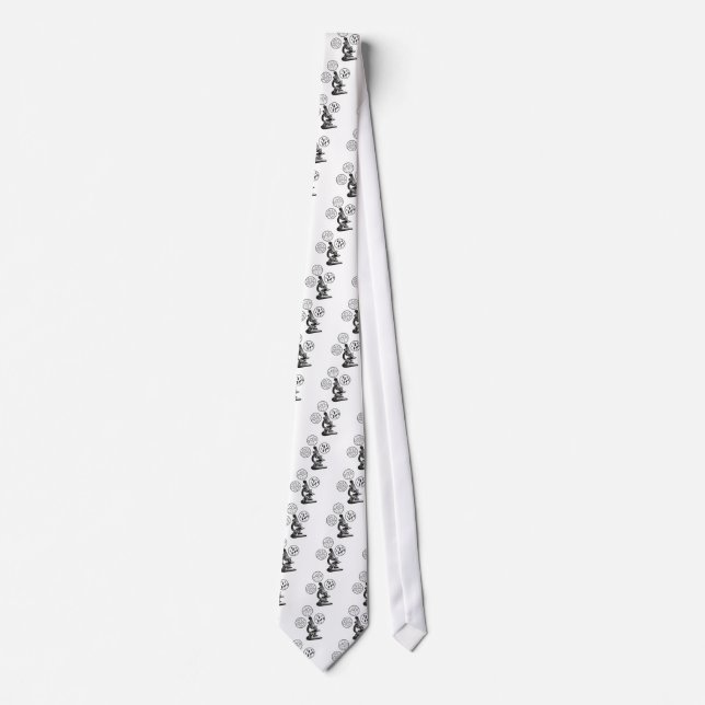 Microscope Virus Tie (Front)