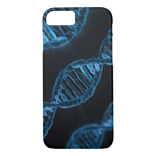 Microscopic Code of Life DNA Double Helix Case-Mate iPhone Case (Back)
