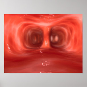 Microscopic View Inside The Human Lungs Poster