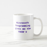 Microsoft Programming gives me the VBGB's