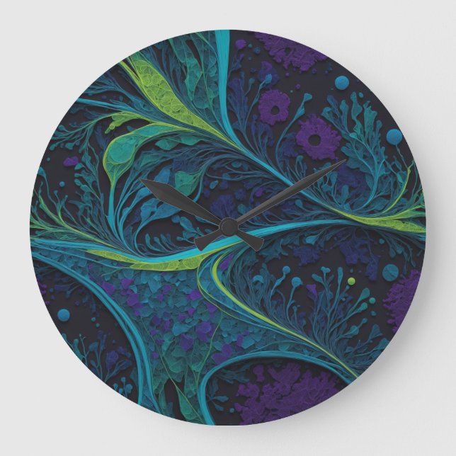 Microstructures style large clock (Front)