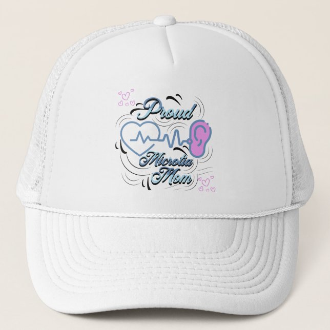 Microtia Mum Trucker Hat (Front)