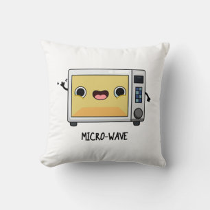 Microwave Funny Pun  Cushion
