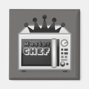 Microwave Master Chef Magnet