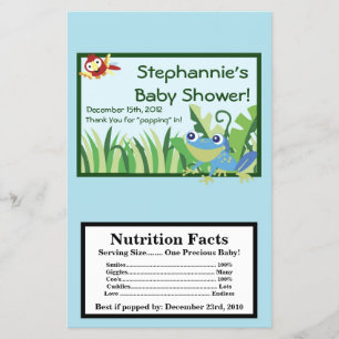 Microwave Popcorn Wrapper Rain-forest Jungle