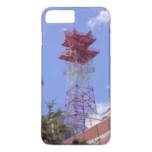 Microwave Relay Radio Telecom Tower iPhone 7 Case