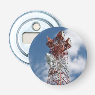 Microwave Telecommunications Tower Bottle Opener