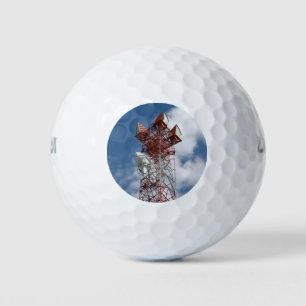 Microwave Telecommunications Tower Golf Balls