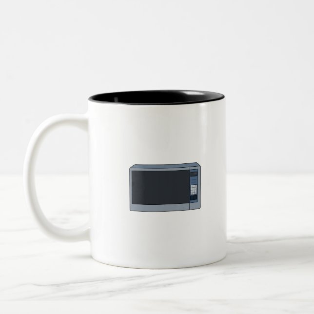 Microwave Two-Tone Coffee Mug (Left)
