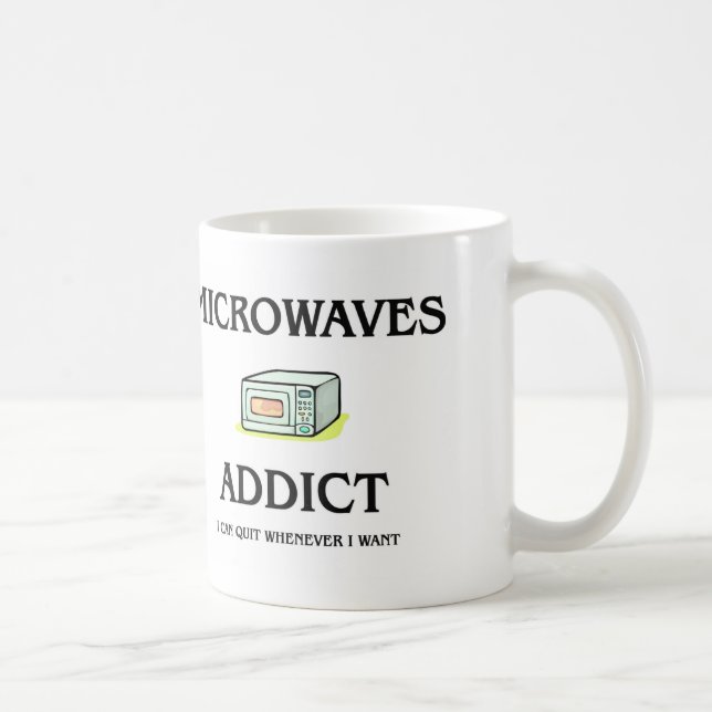 Microwaves Addict Coffee Mug (Right)