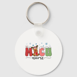 Micu Nurse Christmas Men Women Medical Intensive C Key Ring