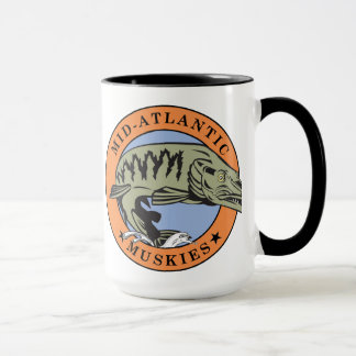 Mid-Atlantic Muskies Coffee Mug II (centred)