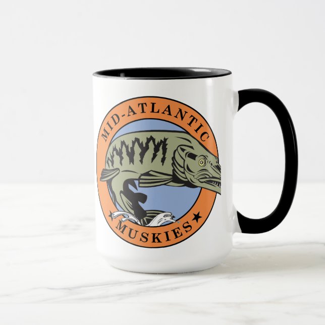 Mid-Atlantic Muskies Coffee Mug II (centred) (Right)