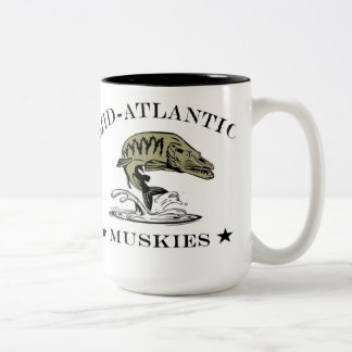 Mid-Atlantic Muskies Two-Tone Mug