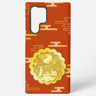 Mid Autumn Festival Gold Mooncake Moon Rabbit Samsung Galaxy Case