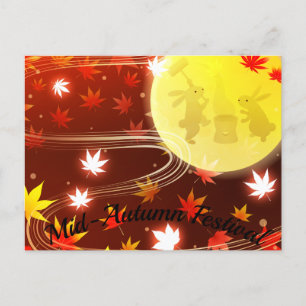 Mid-Autumn Festival Holiday Postcard
